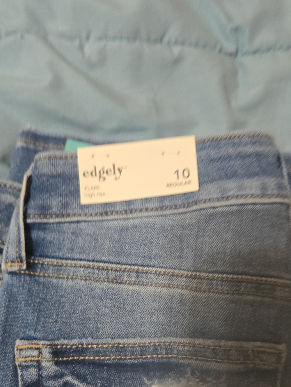 Maurices Light Blue Flare Jeans